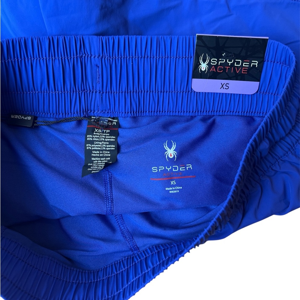 Spyder Active Ladies' Woven Short, Size XS, NWT, Blue